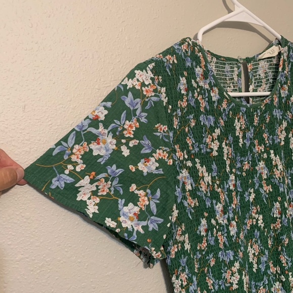 Roolee Green Floral Maxi Dress - Picture 3 of 9